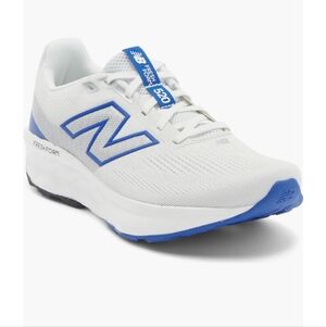 New Balance 520 Fresh Foam Running Shoe - White & Blue